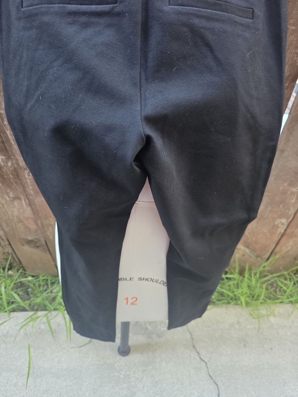 Black Tailored Pants - Classic Black